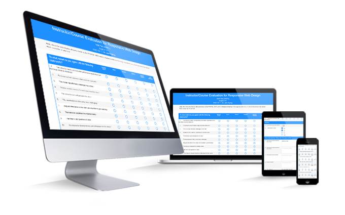 SurveyDIG Mobile and Desktop Responsive Student Experience