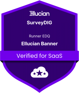 SurveyDIG Ellucian Banner Verified for SaaS