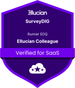 SurveyDIG Ellucian Colleague Verified for SaaS badge